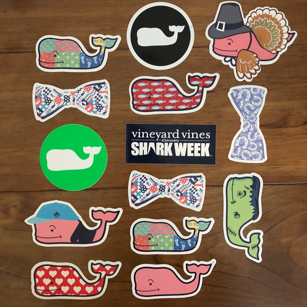 Vineyard Vines stickers